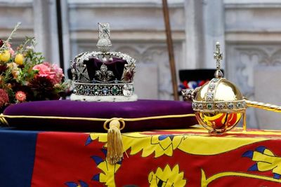 What crown will King Charles wear during his reign after the Queen's funeral?