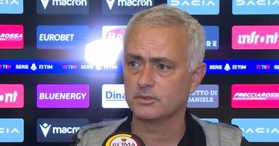Jose Mourinho instructs Roma stars to dive like "clowns" after livid boss sent off again