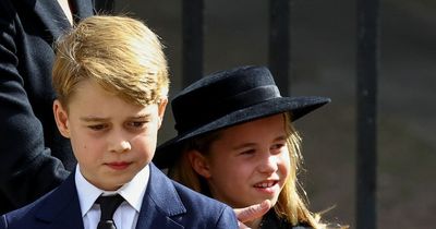 Prince George and Princess Charlotte's new names confirmed as Queen is laid to rest