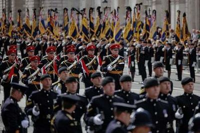 Man arrested for trying to jump barriers as Queen’s coffin passes Cenotaph - report