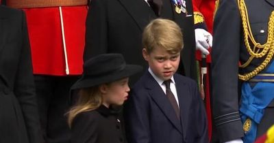 Princess Charlotte reminds George of royal protocol during Queen's funeral