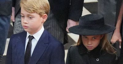 Charlotte gives 'sweet' order to George at Queen's funeral