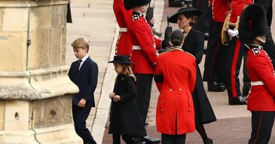 Kate and William give George and Charlotte last minute second role in Queen's funeral