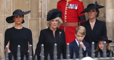 Why Kate wore 'mourning veil' and Meghan donned black hat to Queen's funeral