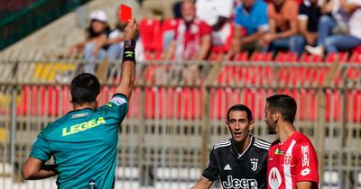 Angel Di Maria could face extended ban for remark at referee after Juventus red card