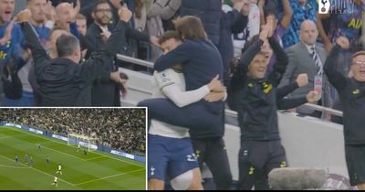 Antonio Conte's superb reaction to Son goal vs Leicester and Tottenham player he celebrated with