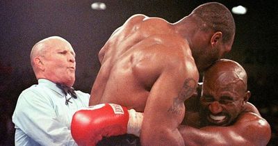 Evander Holyfield's gloves from Mike Tyson 'Bite Fight' sell for almost $40,000