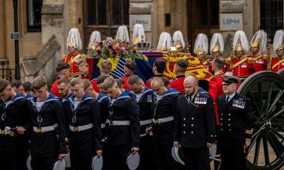 Britain’s military plays key and colourful role in royal send-off