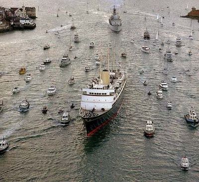 Where is the Royal Yacht Britannia and why was it decommissioned?