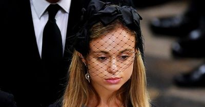 Little-known royal Lady Amelia Windsor pays her respects at the Queen's funeral