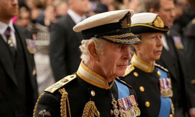 Public duty, private sorrow: Charles III stalwart yet emotional at Queen’s funeral