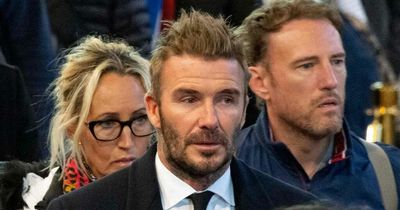 David Beckham pays emotional final tribute to the Queen after her funeral