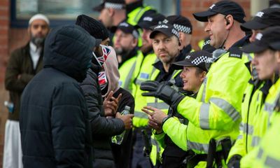 Half of those arrested over clashes in Leicester from outside county