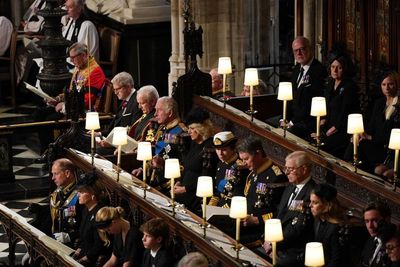 Why the seat in front of King Charles III was left empty during Queen’s committal ceremony