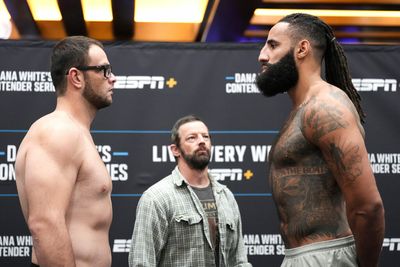 Photos: Dana White’s Contender Series 55 weigh-ins and faceoffs