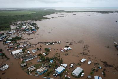 Strengthening Fiona barrels toward Turks and Caicos Islands