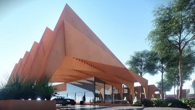 Construction of Hilton resort at Kalgoorlie Golf Course begins after cost blowouts and environmental challenges