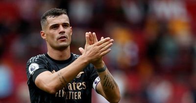 Granit Xhaka delivers exciting response to Arsenal fans after emotional post-Brentford moment