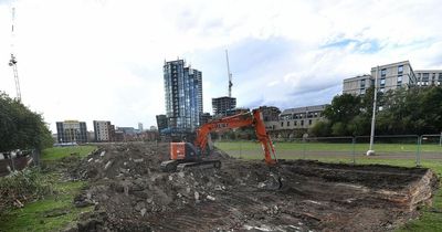 'It's terrible... just leave it alone': Residents hit out after popular Manchester green is dug up