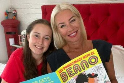 Denise Van Outen reveals why she has banned daughter Betsy, 12, from using social media