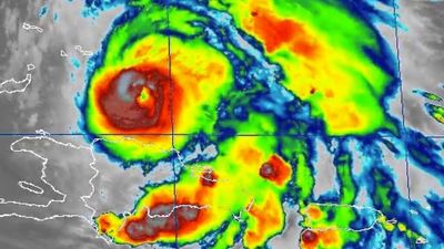 Fiona strengthens into Category 3 storm to become season's first major hurricane in Atlantic