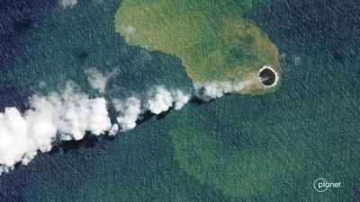Tonga warning as Home Reef volcano erupts eight times in 48 hours