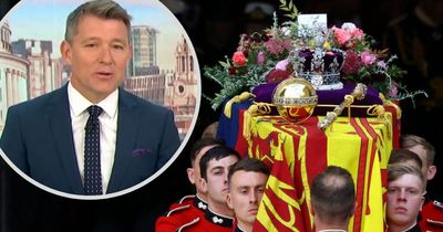 Good Morning Britain's Ben Shephard blown away by 'exquisite' heroics of Queen's coffin bearers