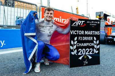 How a red-flagged race determined F3 champion Martins' destiny
