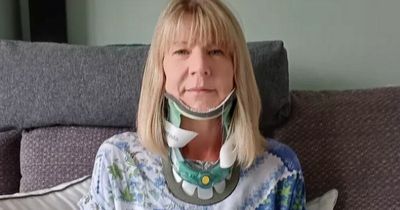 Devastating disease leaves mum with wobbling head that her neck can't support