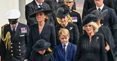 Sophie Wessex supports Prince George at Queen's funeral in touching moment picked up on camera