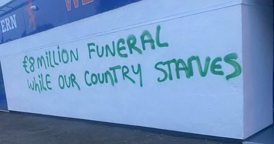 Rangers pub hits out after being vandalised with anti-monarch graffiti in late night attack