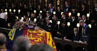 The sweet unseen moment of reassurance Prince Harry gave niece Charlotte at St George's Chapel