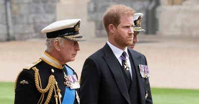 King Charles 'hopes funeral can convince Harry and Meghan to accept olive branch'