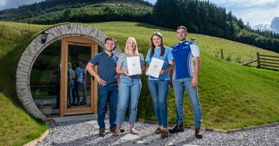 Snowdonia farm wins top holiday let award for Hobbit-style glamping pods