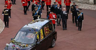 What was the "creepy voice" heard whispering on ITV's live coverage of the Queen's state funeral?