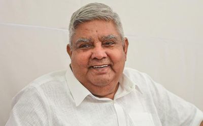 Pained at any adverse comment against India: Dhankhar