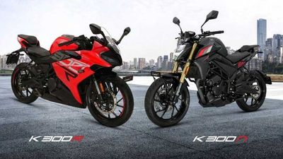 Keeway Enters Sportbike Market In India With K300 N And K300 R