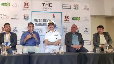 Vizag Navy Marathon on November 13