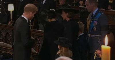 Prince Harry made 'hand flick' gesture during tense moment at Queen's funeral claims expert