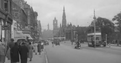 Incredible silent film of Edinburgh captures city life in 1920s