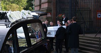 Family gather for funeral of 'rising star' Ashley Dale at Liverpool Cathedral