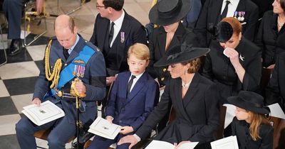 Touching moments Kate Middleton comforted George and Charlotte at 'Gan Gan's' funeral