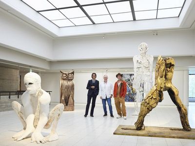 Brad Pitt and Nick Cave make a surprise art debut in Finland