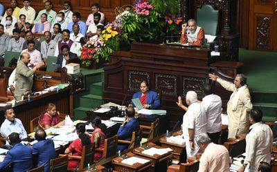 PSI recruitment scam: Congress stages dharna in Assembly demanding judicial probe and resignation of Home Minister