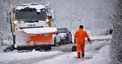 UK weather warning: First snow as temperatures plunge amid torrential rain
