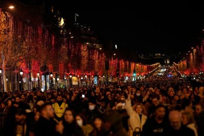 Amid energy squeeze, Paris' Champs-Elysees trims shop lights