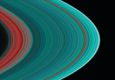 Saturn's rings were once a moon ripped apart by bizarre forces