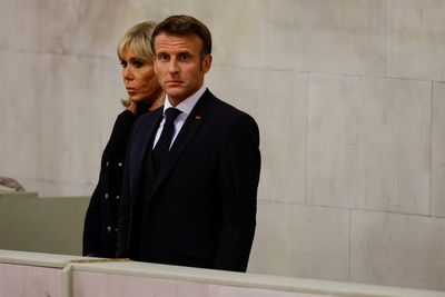 Macron calls Ukraine referendums 'cynical' and 'a parody'