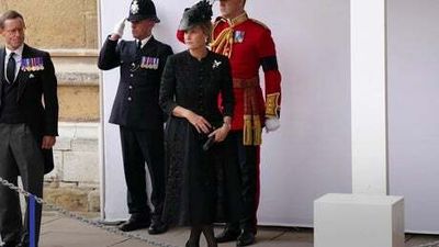 Countess of Wessex’s funeral dress is stitched with hidden tribute to the Queen