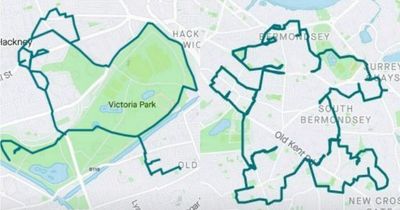 Genius UK jogger creates amazing pictures using running apps that track his route